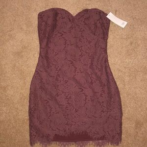 Strapless dress